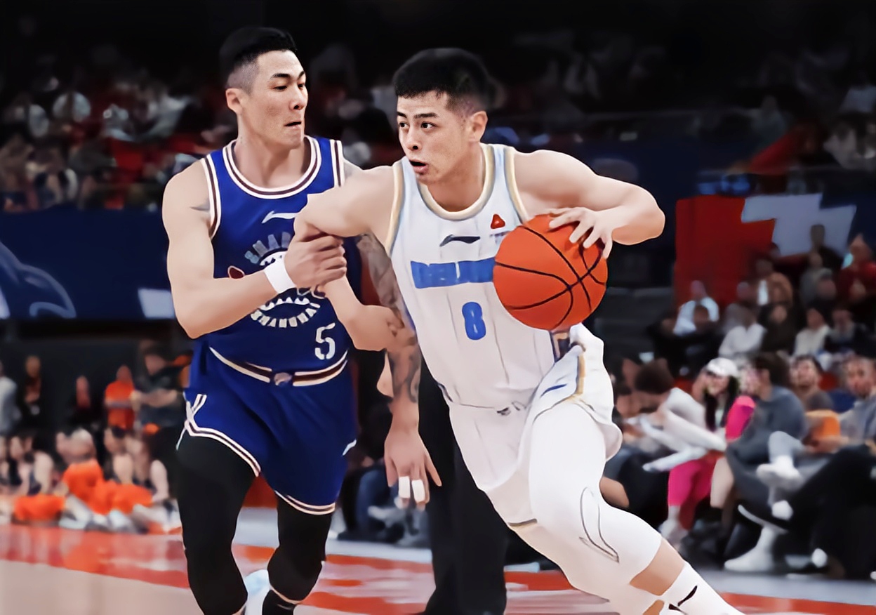 北京队轻取吉林队，王哲林统治全场