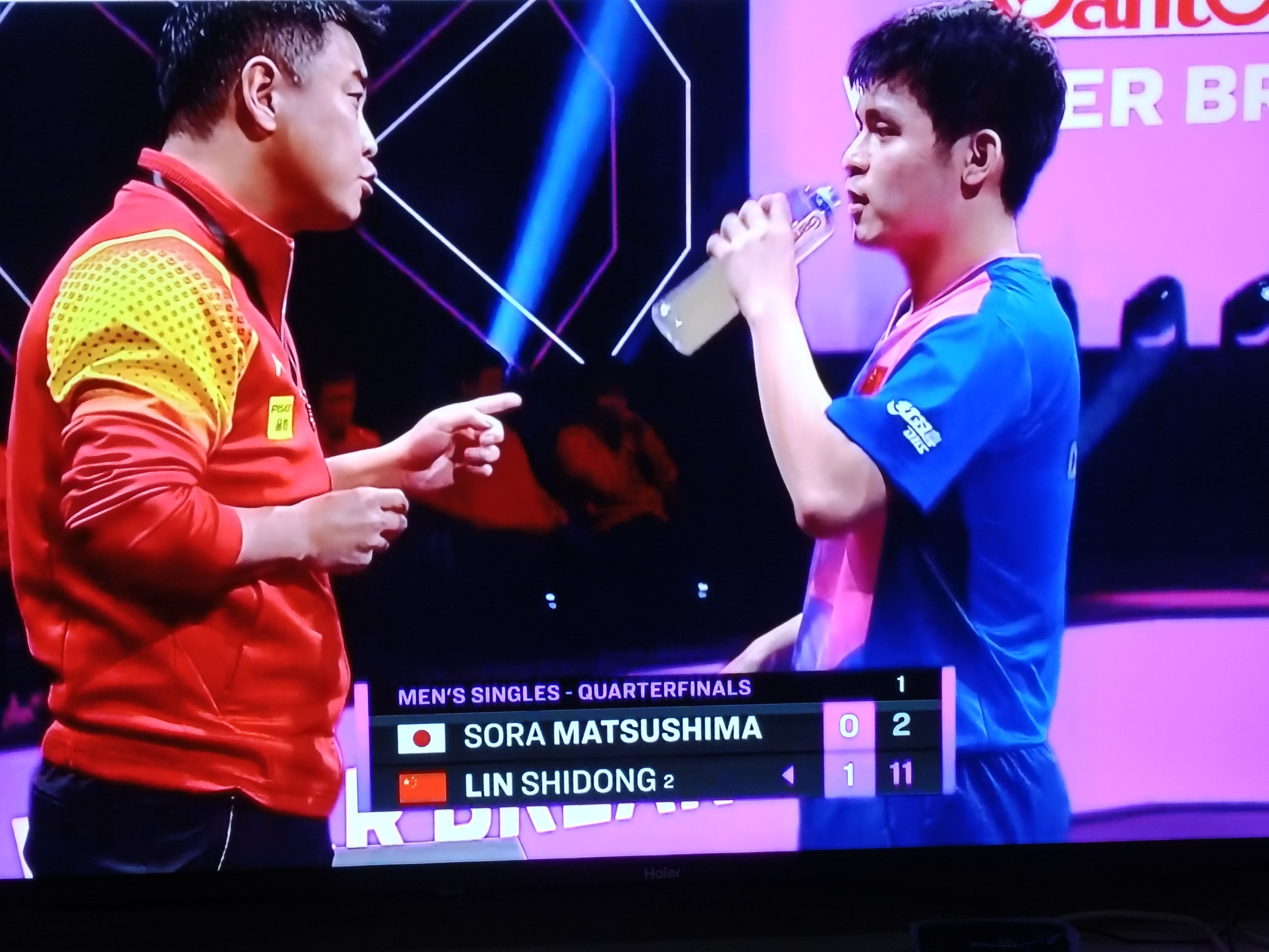 日本队完胜德国队，林高远刷新纪录